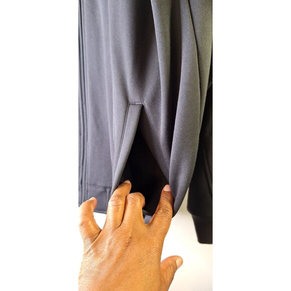 Vtg ADIDAS Full Zip Track Jacket Men's Sz XL Grey Streetwear Sports Active Wear - Picture 11 of 13